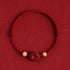 Dark Red Rope / Bracelet(Wrist Circumference 14-17cm)