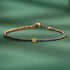 Dark Blue / Rope With Copper Coin(Wrist Circumference: 14-15cm)