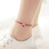 Fox Peach Blossom Anklet(Wrist Circumference:5.5-8.7in(14-22cm))