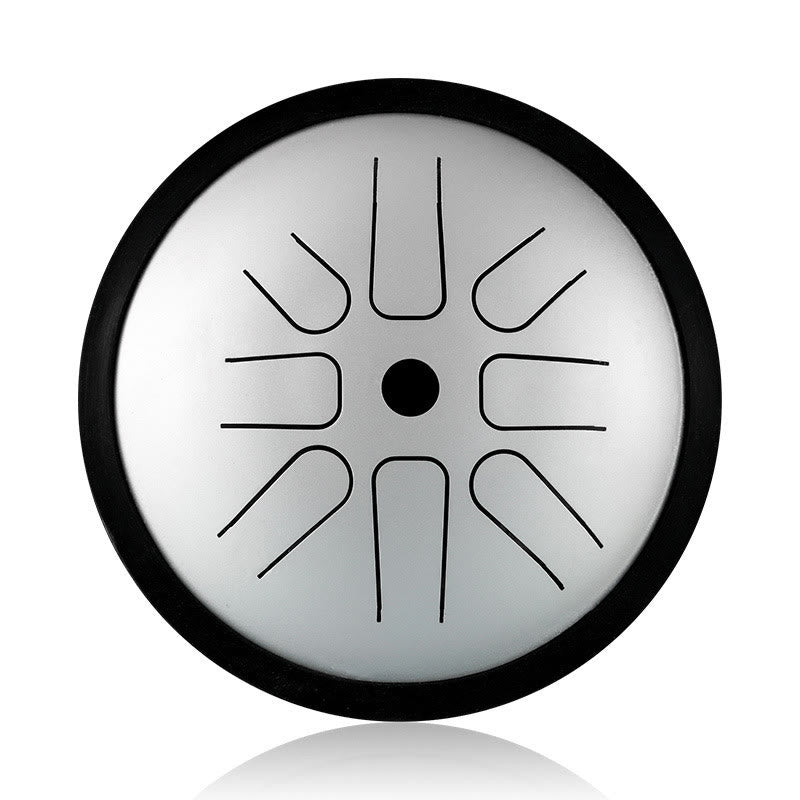 KarmaRipple's Steel Tongue Drum Sound Balancing Yoga Meditation Drum Kit 8 Note 6 Inch Percussion Instrument p4
