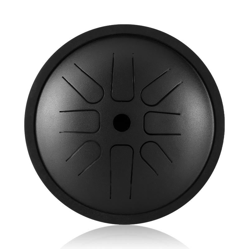 KarmaRipple's Steel Tongue Drum Sound Balancing Yoga Meditation Drum Kit 8 Note 6 Inch Percussion Instrument p7