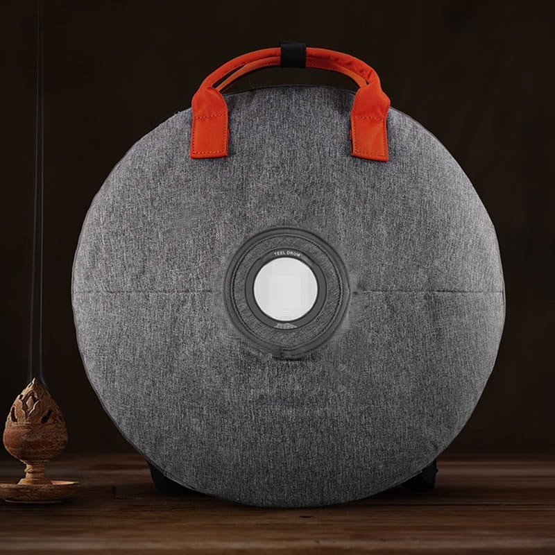 KarmaRipple's Steel Tongue Drum Sound Balancing Mindfulness Meditation Drum Kit 15 Note 14 Inch Percussion Instrument p9