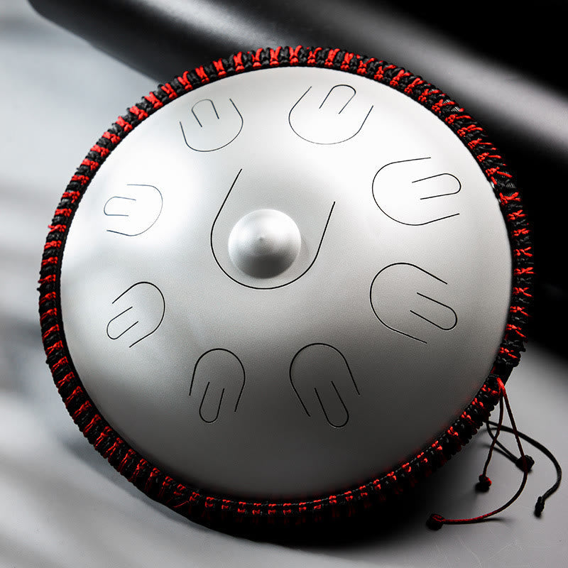 KarmaRipple's Steel Tongue Drum Sound Balancing Yoga Meditation Kit 9 Note 15 Inch Handpan Instrument p18