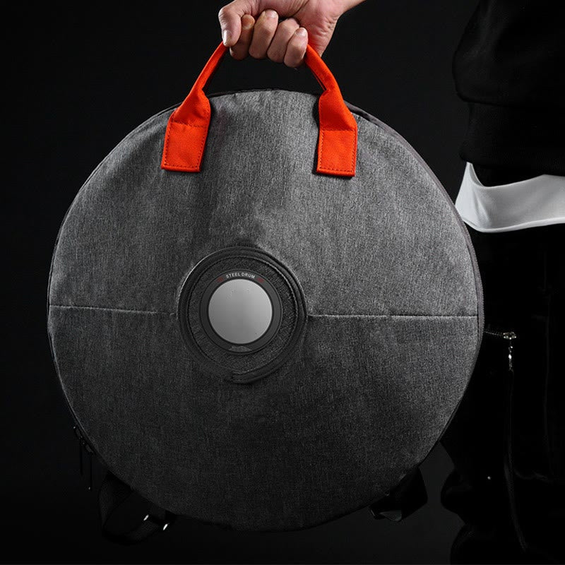 KarmaRipple's Steel Tongue Drum Sound Balancing Yoga Meditation Kit 9 Note 15 Inch Handpan Instrument p9