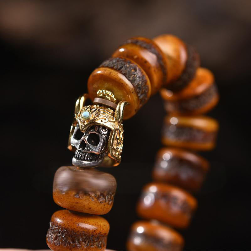 KarmaRipple's Vintage Tibetan Camel Bone Yak Bone Balance Bracelet p3