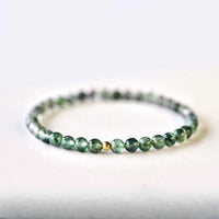 Bracelet apaisant en perles d'agate mousse de KarmaRipple