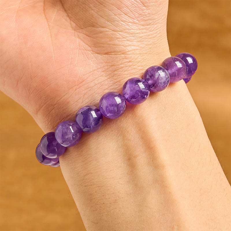 KarmaRipple's Authentic Amethyst Peace Buckle Talisman Spiritual Bracelet p4