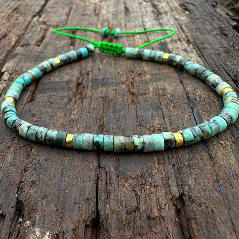 KarmaRipple's Turquoise Purification Spacer Bead Bracelet p4