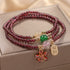 3mm Garnet(Wrist Circumference 14-15cm)