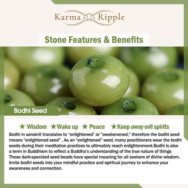 KarmaRipple's Cyan Bodhi Seed Success Bracelet p3