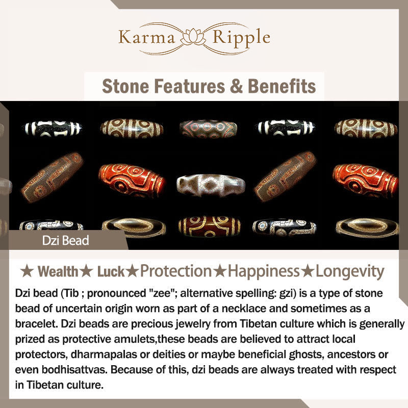 KarmaRipple's Tibet 108 Mala Beadwork Nine Palaces Bagua Bodhi Seed Yak Bone Vajra Balance Bracelet p27