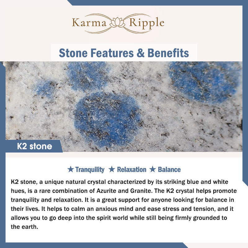 KarmaRipple's K2 Stone Balance Bracelet p6