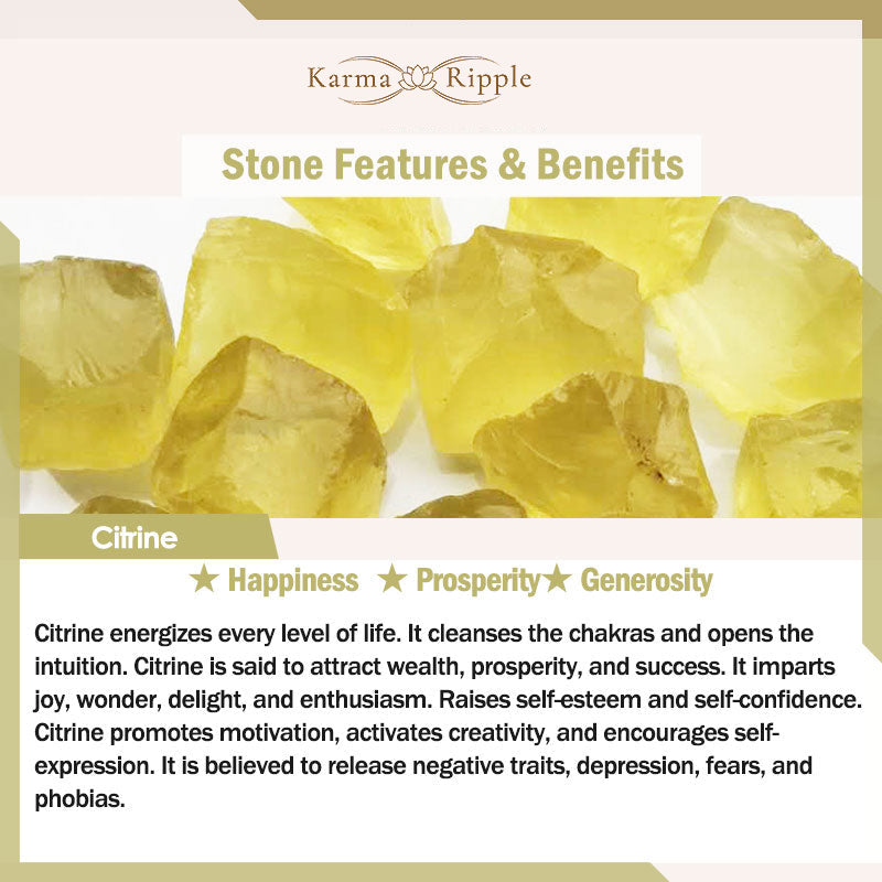 KarmaRipple's Five Elements Various Gemstone Agate Strawberry Quartz Wisdom Bracelet p20