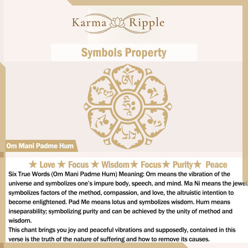 KarmaRipple's 925 Sterling Silver Dragon Kirin Om Mani Padme Hum Success Strength Bracelet Bangle p11