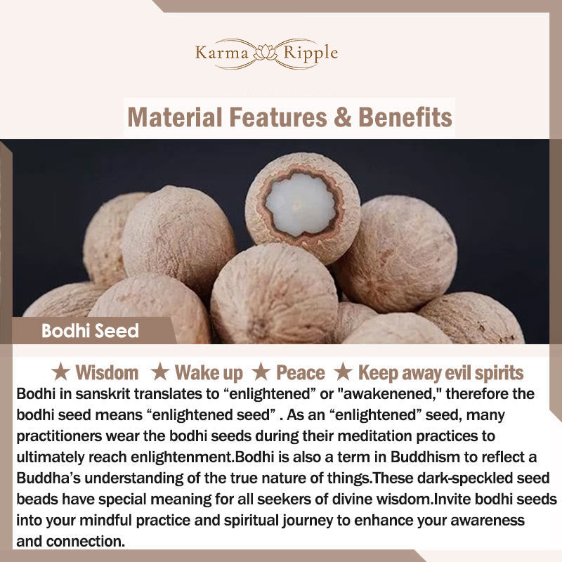 KarmaRipple's Bodhi Seed Agate Calm Balance Brooch p6