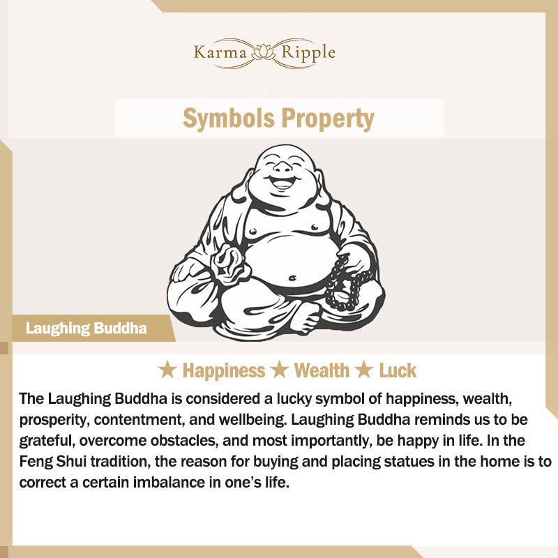KarmaRipple's Laughing Buddha Hetian Jade Abundance Pendant String Necklace p14