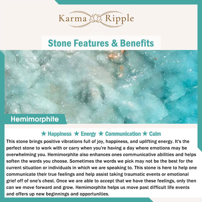 KarmaRipple's KarmaRipple Hemimorphite Calm Energy Bracelet p4