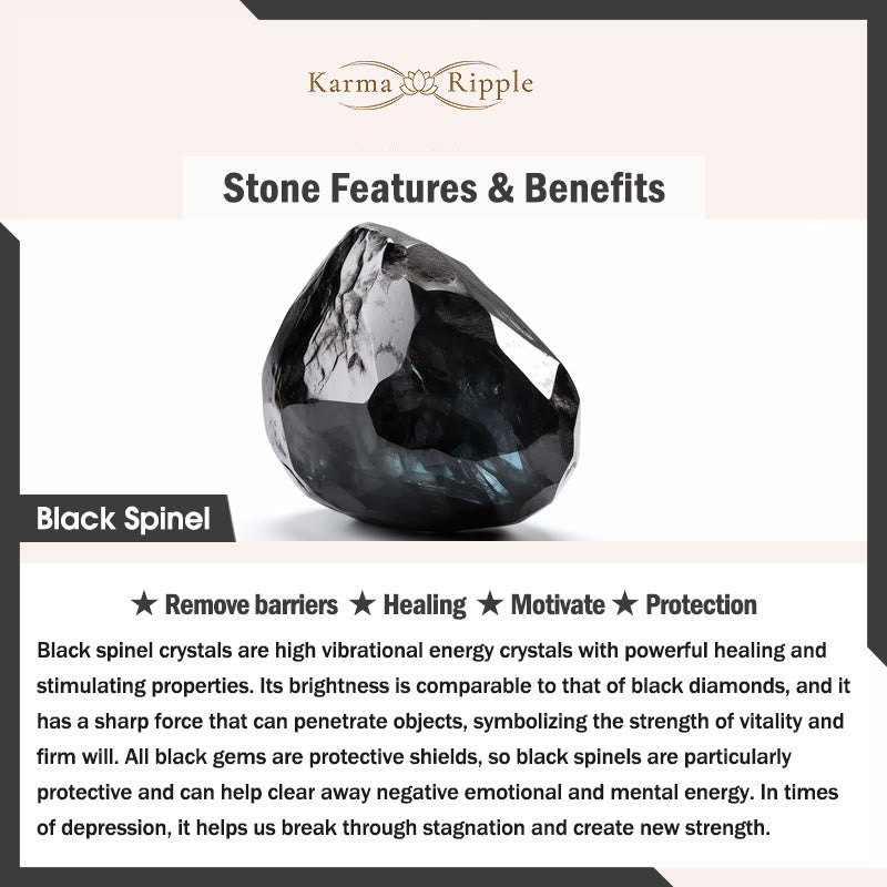 KarmaRipple's Black Spinel Cute Cat Motivate Choker Pendant p15
