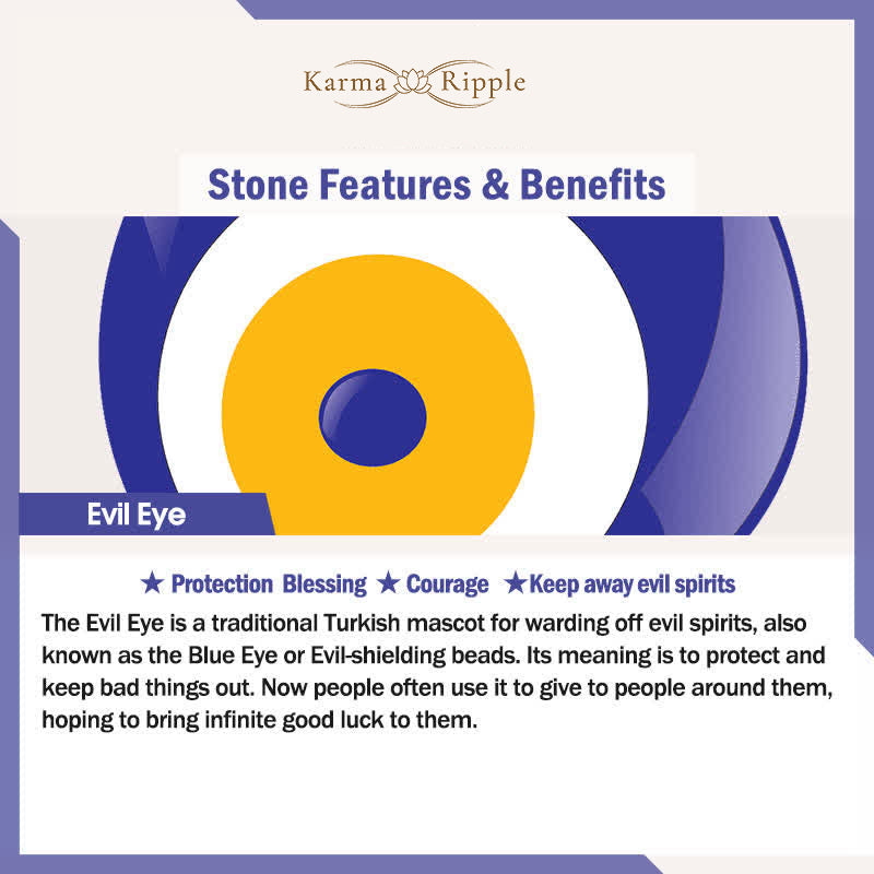 KarmaRipple's Evil Eye Protection Blessing Bronze Ring p7