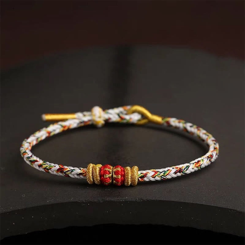 KarmaRipple's Handmade Colorful Rope King Kong Weave Woven Fortune Bracelet p26