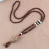 Wenge Wood&Thousand-Eyed Pattern Bodhi Seed