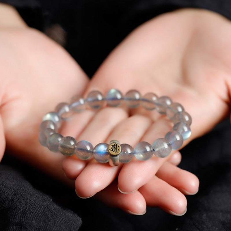 KarmaRipple's 12 Chinese Zodiac Moonstone Calm Love Bracelet p3