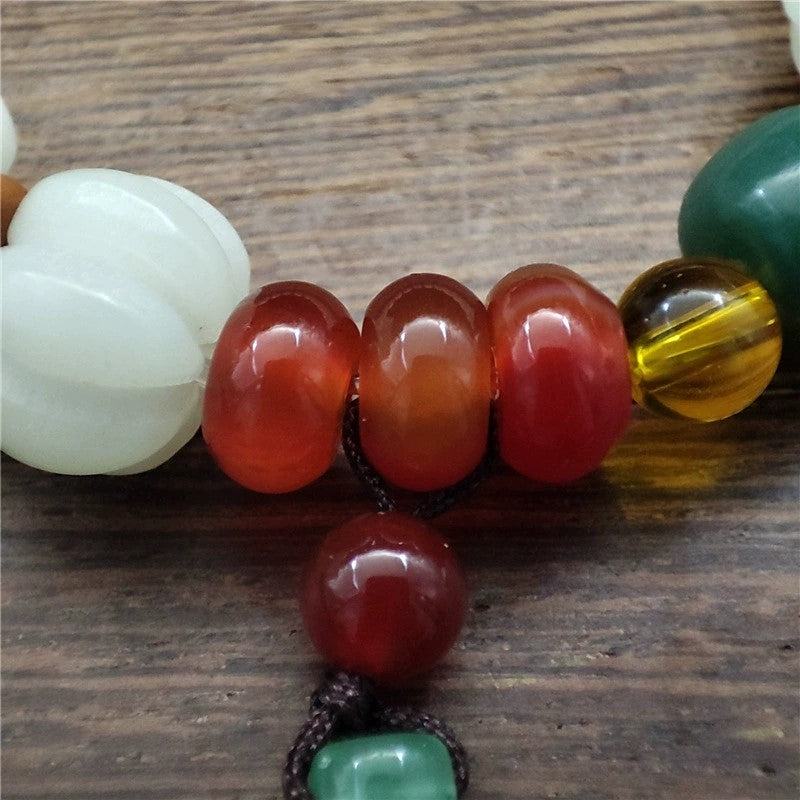 KarmaRipple's Authentic Bodhi Seed Agate Bodhi Balance Bracelet p5