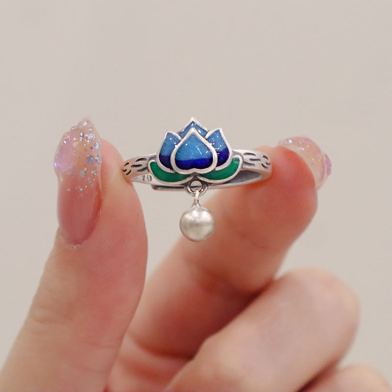 KarmaRipple's Lotus Flower Pattern Enlightenment Ring p1