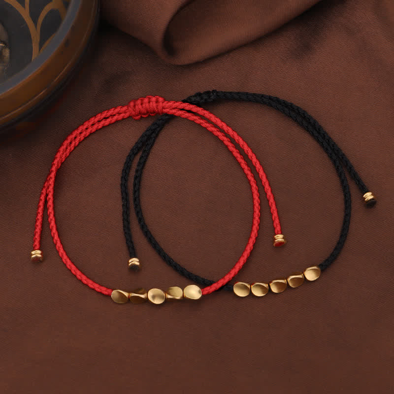 KarmaRipple's FengShui Fortunate Red String Bracelet p3