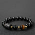 10mm / Black Obsidian&Tiger Eye