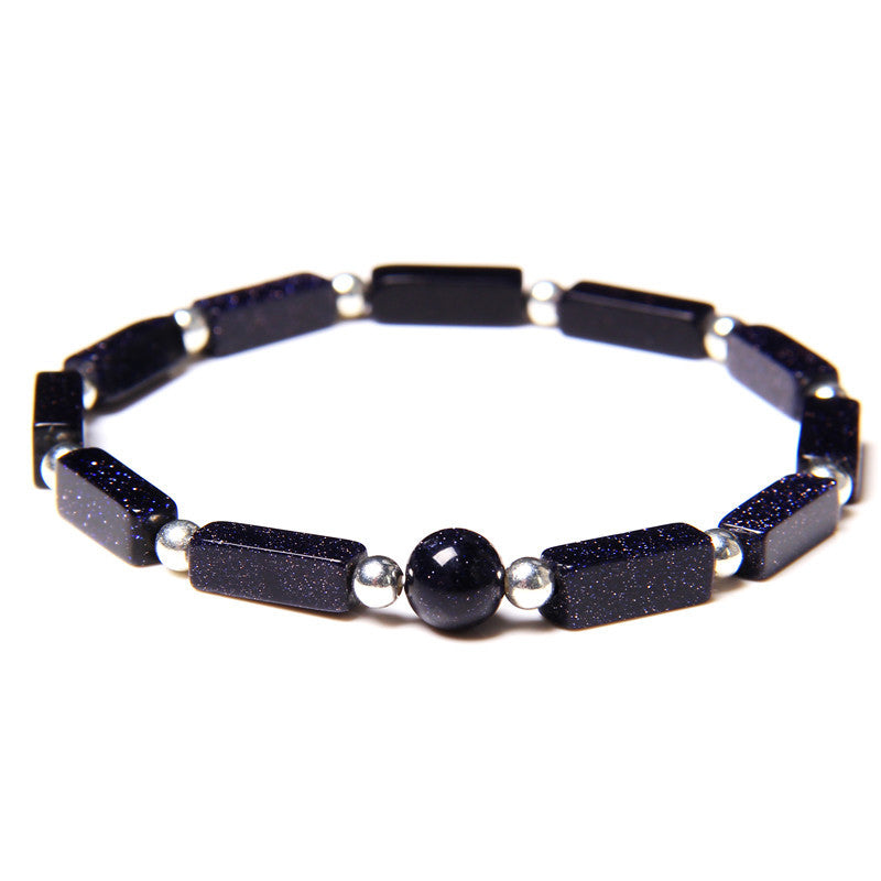 KarmaRipple's Authentic Gemstone Amethyst Tiger Eye Spiritual Balance Bracelet p34