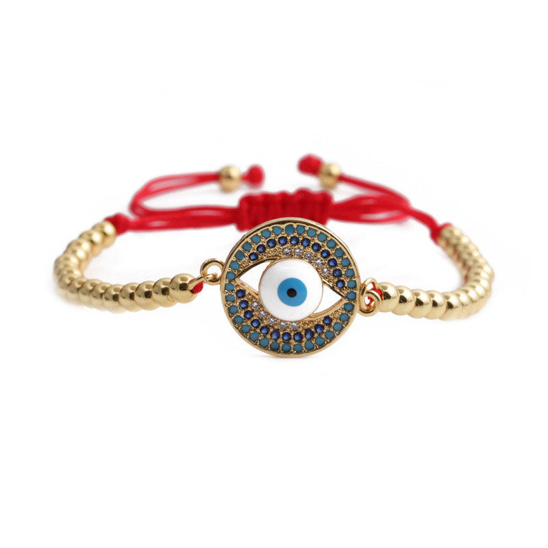 KarmaRipple's Evil Eye Red String Protection Bracelet p1