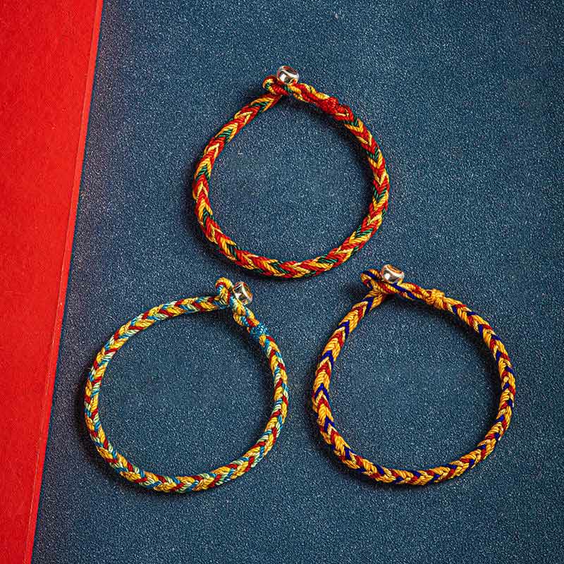 KarmaRipple's "May you be safe and sound all year round" Fortunate Multicolored Bracelet p4