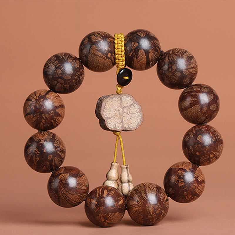 KarmaRipple's Plum Blossom Wood Inner Peace Bracelet p7
