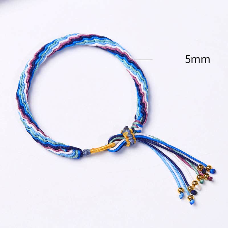KarmaRipple's Reincarnation Weave Fortune String Protection Braid Bracelet p13