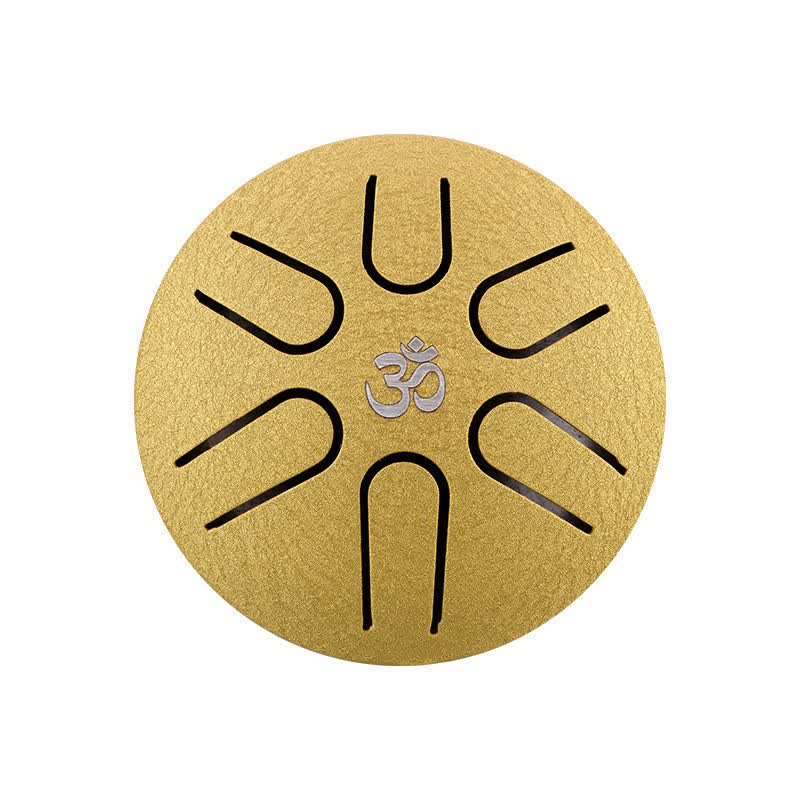 KarmaRipple's Mini Steel Tongue Drum 3 Inch Sound Balancing Drum Kit p12