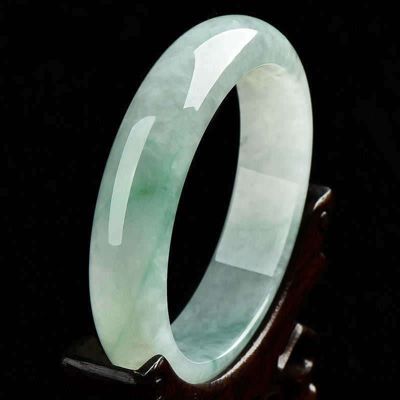 KarmaRipple's Authentic Jade Prosperity Wealth Fortune Bangle Bracelet p3