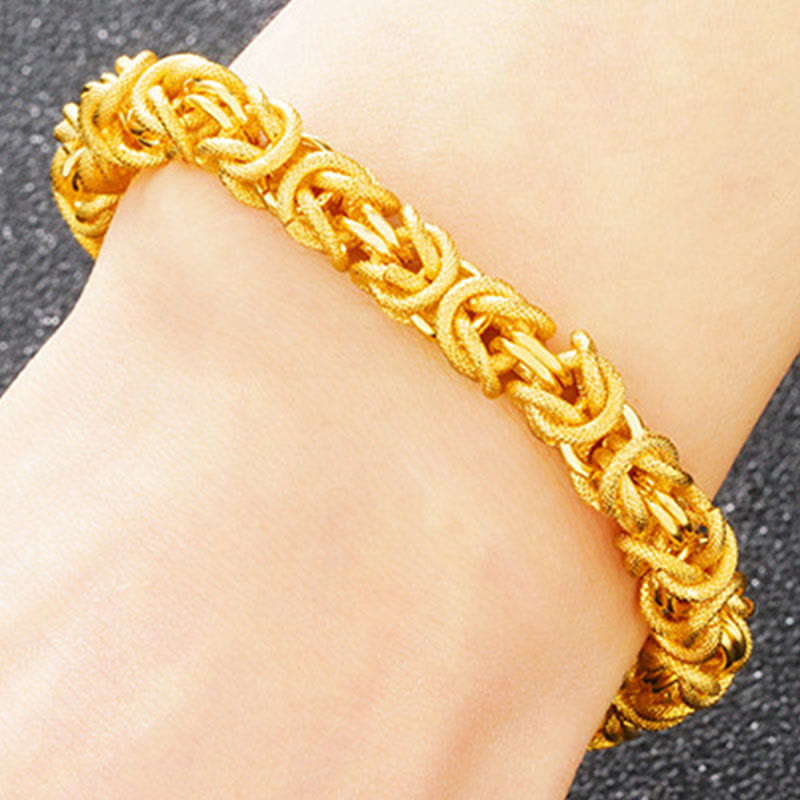 KarmaRipple's 24k Gold Plated Double Headed Dragon Protection Bracelet p5