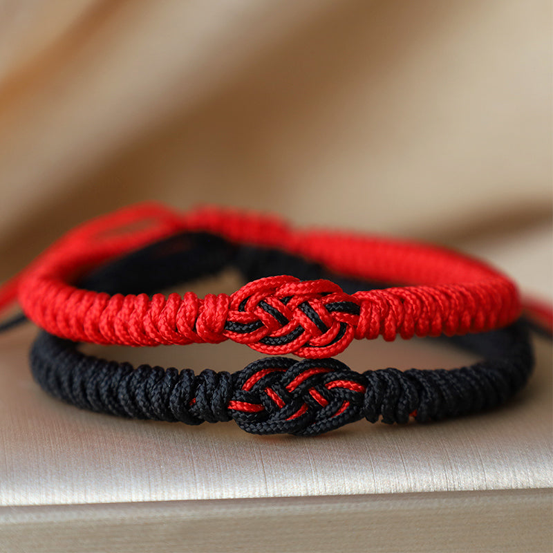 KarmaRipple's 2Pcs Tibetan Fortune Chinese Weave Protection String Bracelet p6