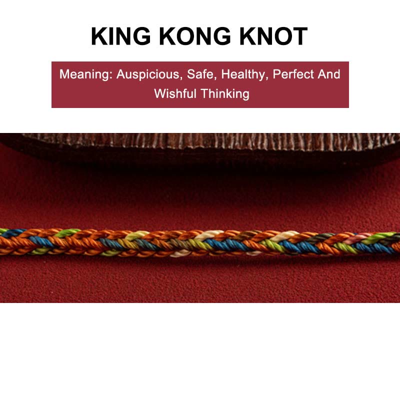 KarmaRipple's "May you be healthy and happy" Fortunate Multicolored Bracelet p4
