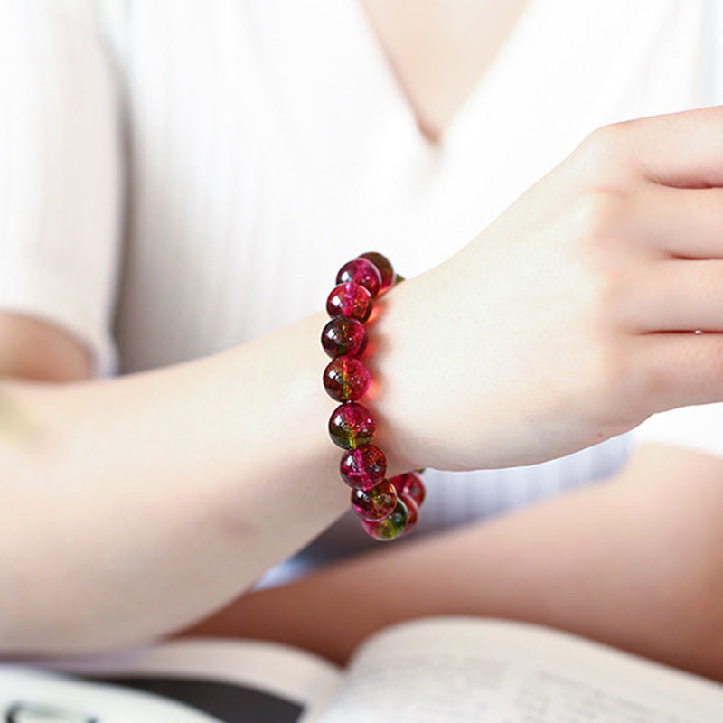 KarmaRipple's Authentic Tourmaline Love Wisdom Bracelet p3
