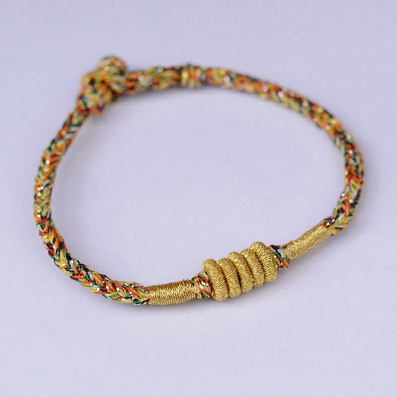 KarmaRipple's Handmade Colorful King Kong Weave Protection Braid String Bracelet p6