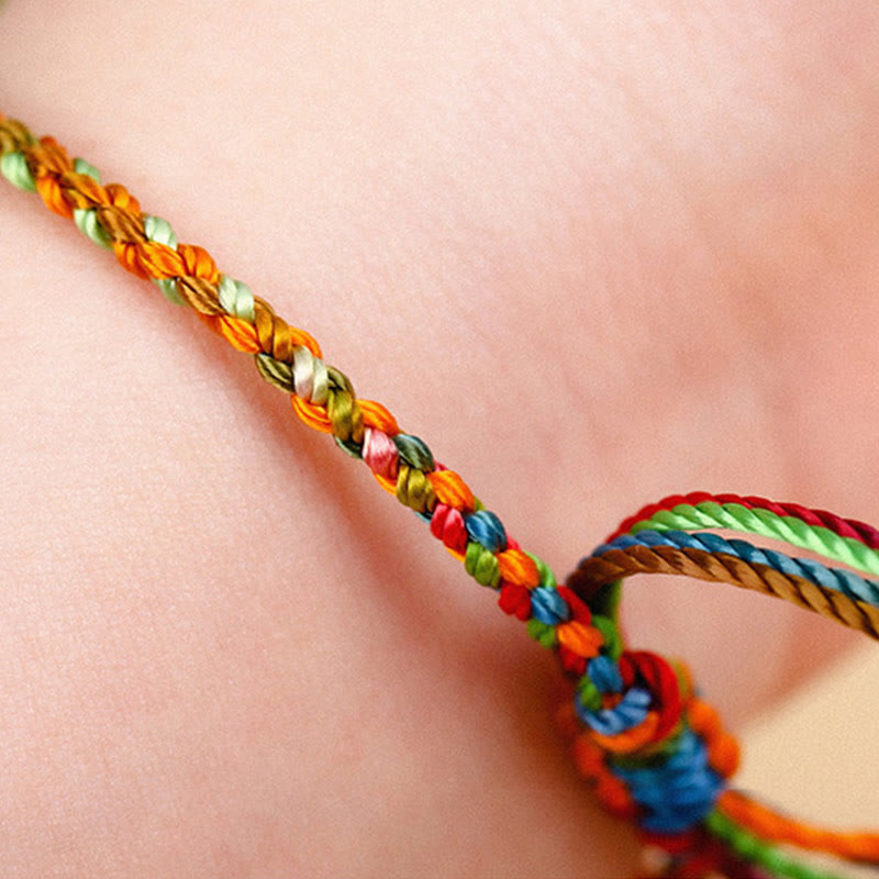 KarmaRipple's "May all your wishes come true" Fortunate Multicolored Bracelet p8