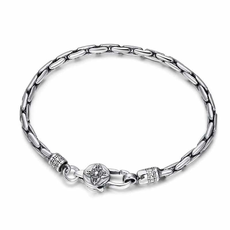 KarmaRipple's Tibetan Double Dorje Om Mani Padme Hum Buddha Swastika Vajra Strength Bracelet p11