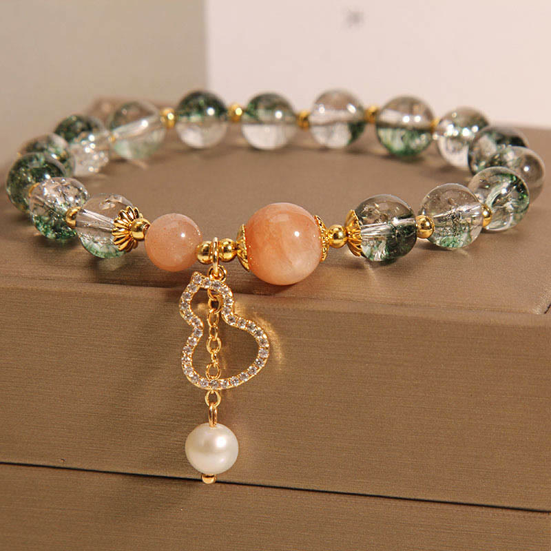 KarmaRipple's Green Phantom Gourd Talisman Confidence Bracelet p2