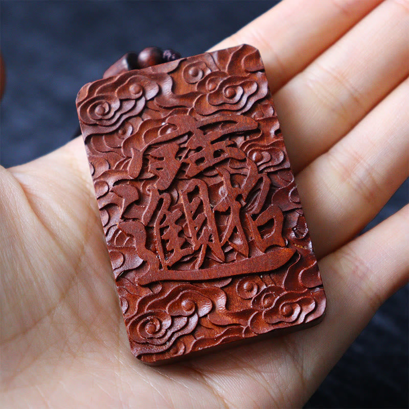 KarmaRipple's Authentic Lightning Struck Jujube Wood PiXiu Bronze Coin Good Fortune Pendant Necklace p12