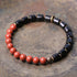 Ebony&Red Jasper / 15cm
