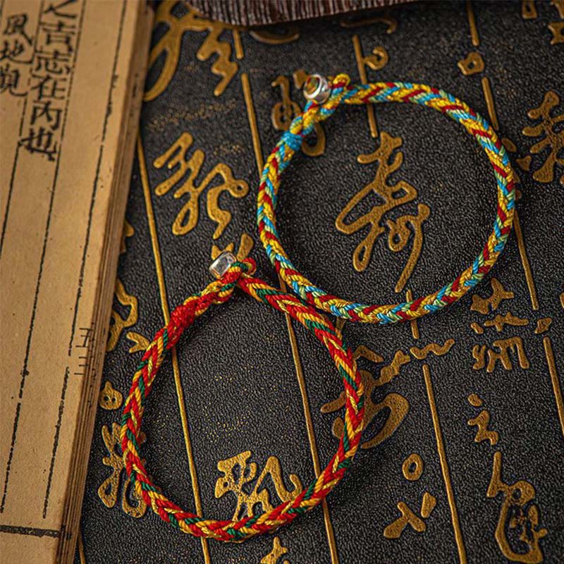 KarmaRipple's "May you be good fortune and success" Fortunate Multicolored Bracelet p13