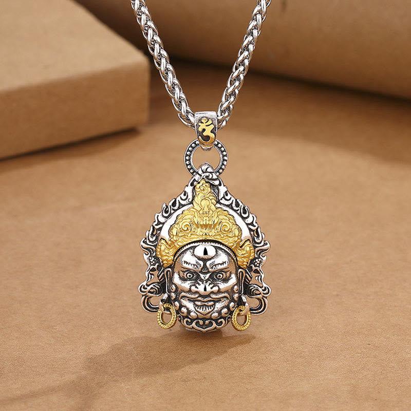KarmaRipple's Yellow God of Wealth Amulet Bronze Fortune Pendant Necklace p4