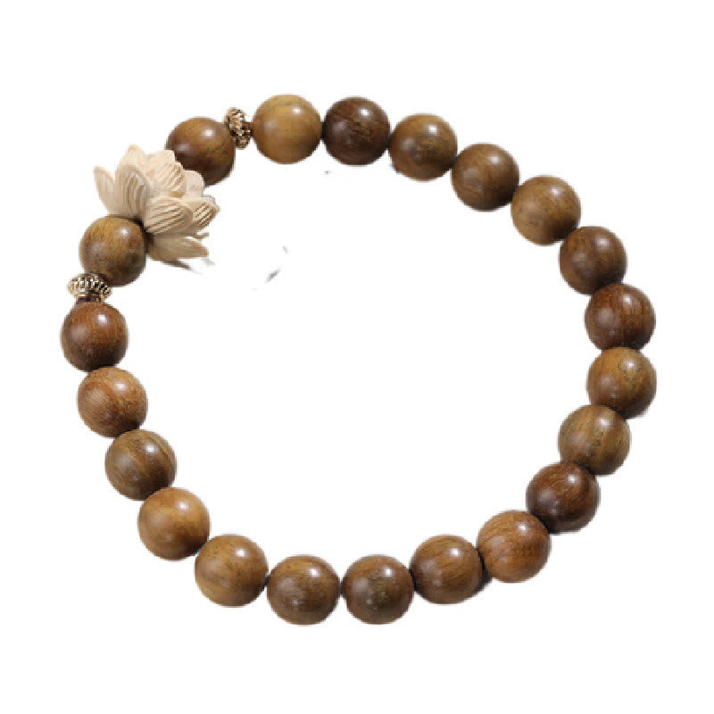 KarmaRipple's Green Sandalwood Boxwood Lotus Soothing Bracelet p17